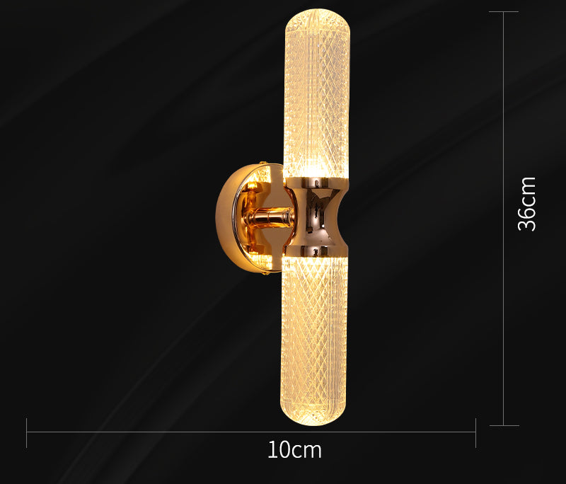 Nordic Minimalist Wall Lamp Light Luxury Living Room Bedroom Stairwell Background Wall Sconce