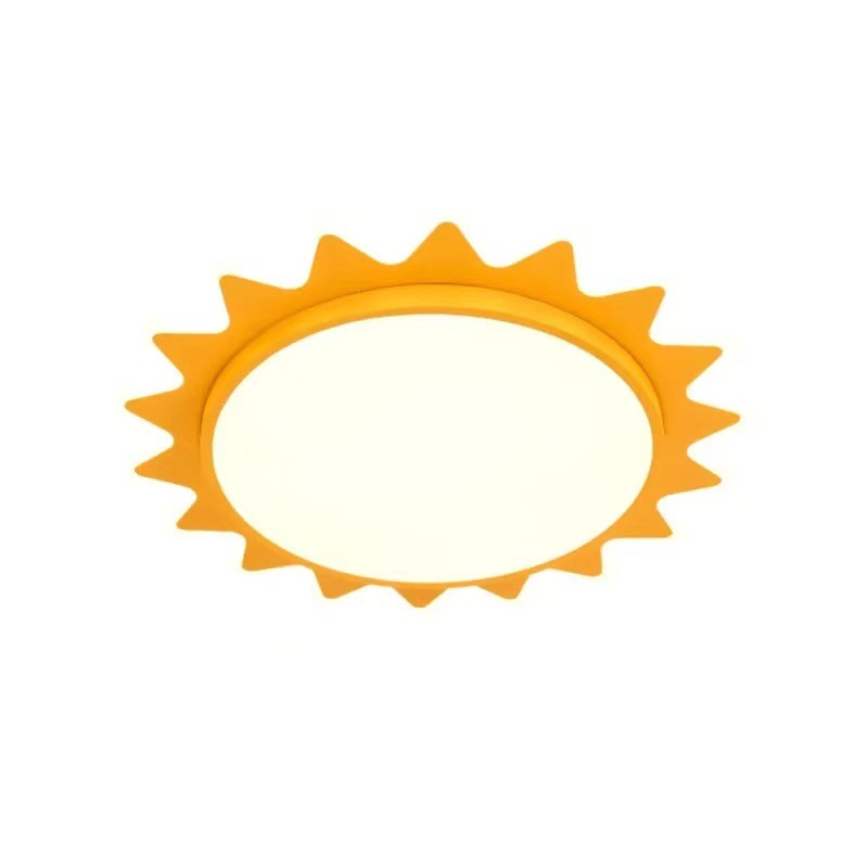 Cartoon Kids Ceiling Lamp – Eye Protection LED Sun Light for Children’s Room