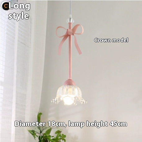 Bow-Shaped Small Pendant Lamp – Modern Restaurant & Dining Lighting