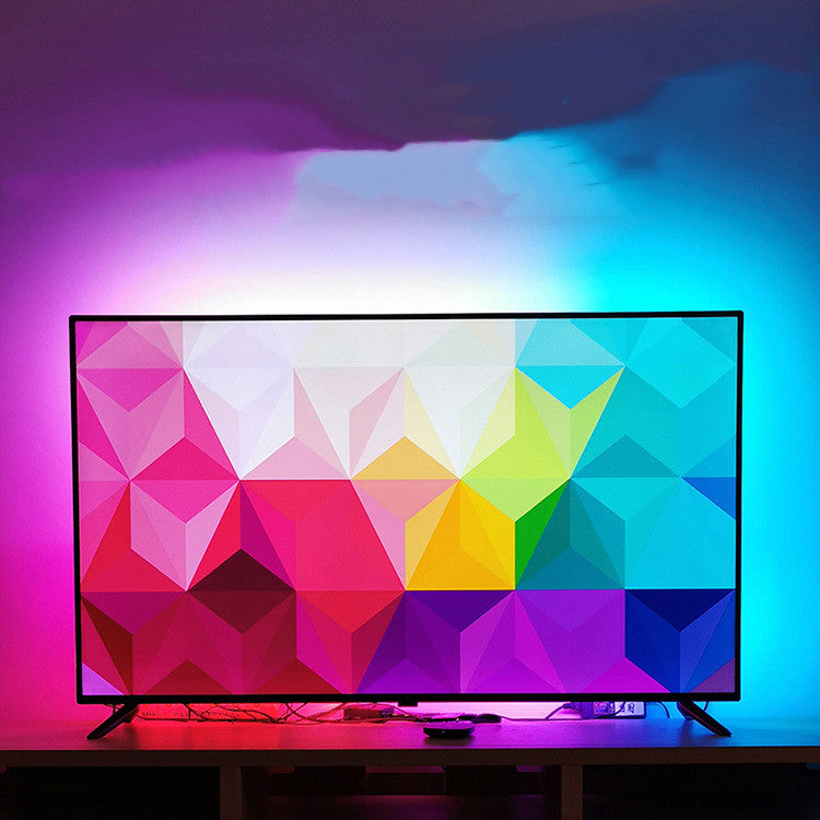Smart Graffiti TV Atmosphere Projector Light – Curtain Background Ambient Room Lamp