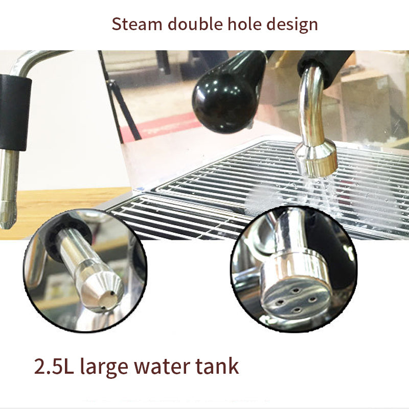 Full Semi Automatic Espresso Machine for Home and Business Use Professional Coffee Maker
