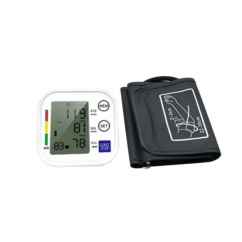 Multifunctional Home Blood Pressure Monitor with Cuff Heart Rate Tracking Digital BP Machine