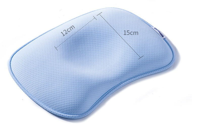 Sunveno Baby Head Shaping Pillow Flat Head Prevention Safety Corn Fiber Newborn Baby Bedding Pillow