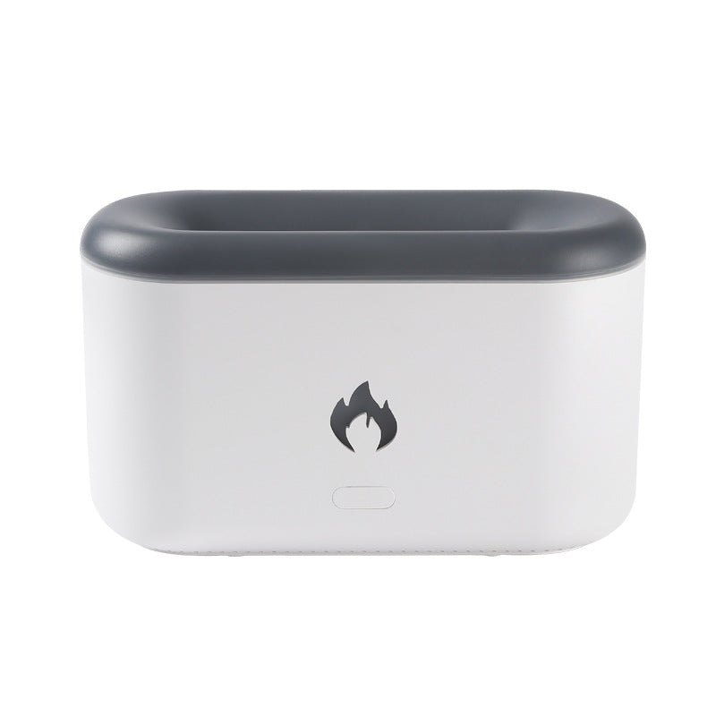 Ultrasonic Flame Aroma Diffuser – Home Atmosphere LED Humidifier & Essential Oil Lamp