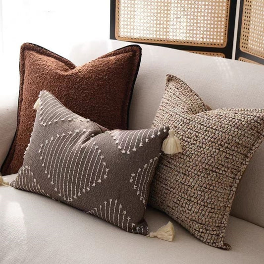 Affordable Luxury Modern Minimalist Sofa Throw Pillows Living Room Decorative Cushion Covers Home Decor