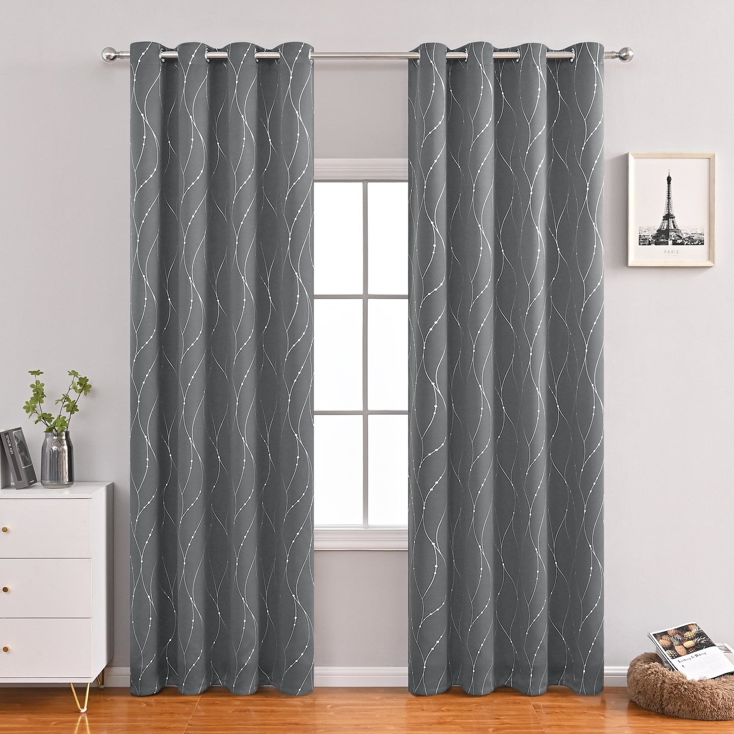 Modern Minimalist Decorative Blackout Curtains Stylish Window Drapes for Home Furnishings
