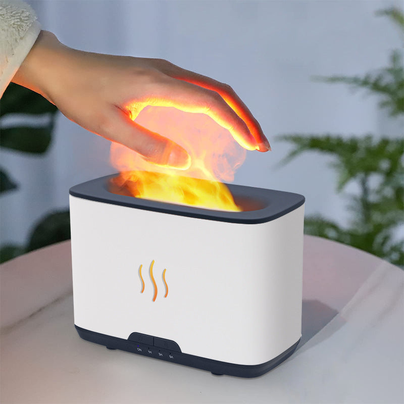 New Flame Aromatherapy Humidifier Household Desktop Large Capacity Essential Oil Diffuser for Home Decor Relaxation