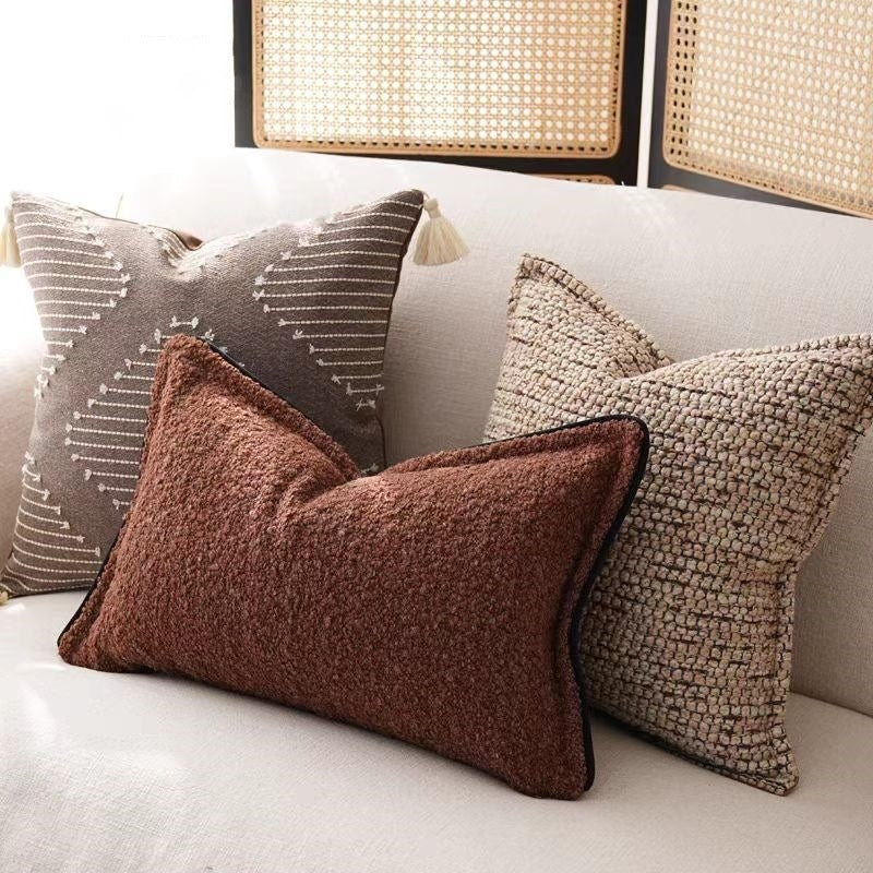 Affordable Luxury Modern Minimalist Sofa Throw Pillows Living Room Decorative Cushion Covers Home Decor