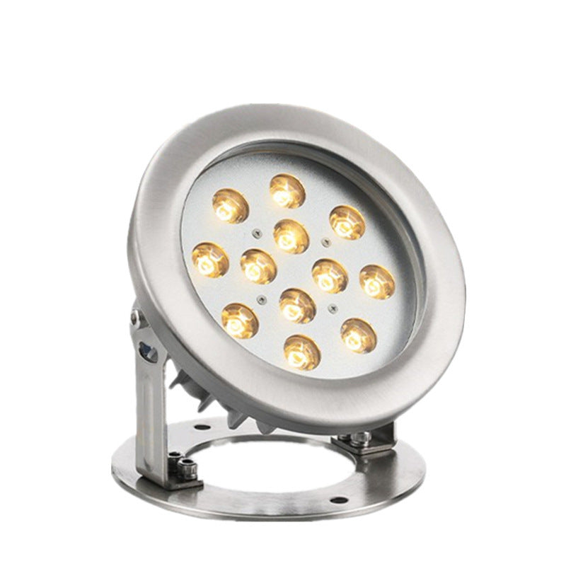 LED Outdoor Fountain & Swimming Pool Underwater Light Waterproof Submersible Pool Lamp