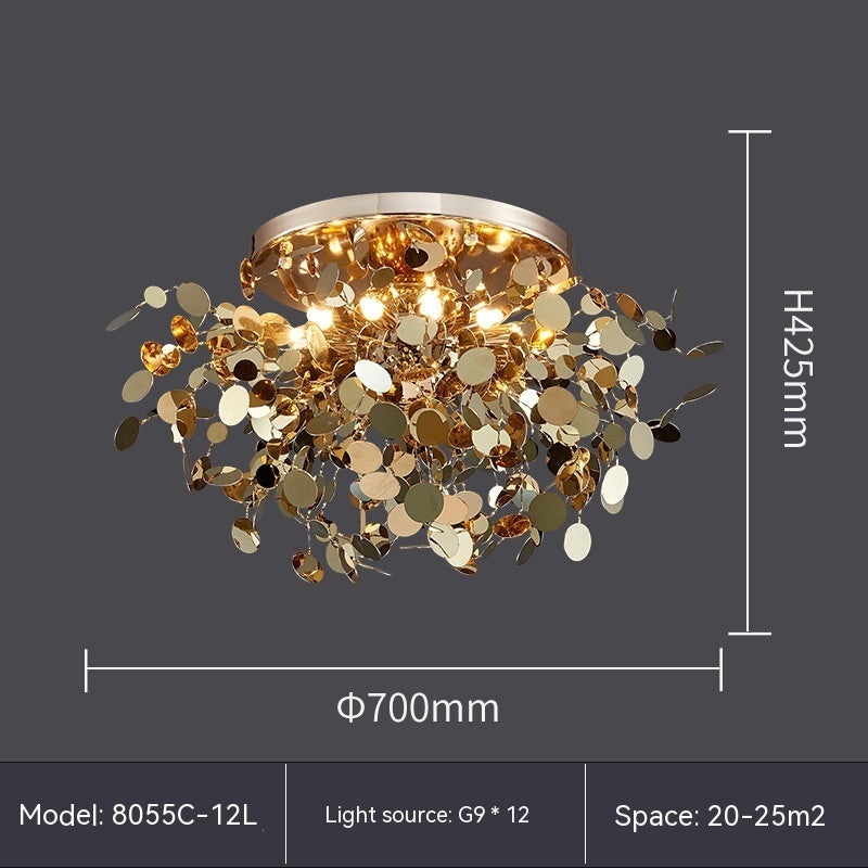 Tree Branch Blade Chandelier – Modern Living Room & Bar Showcase Light
