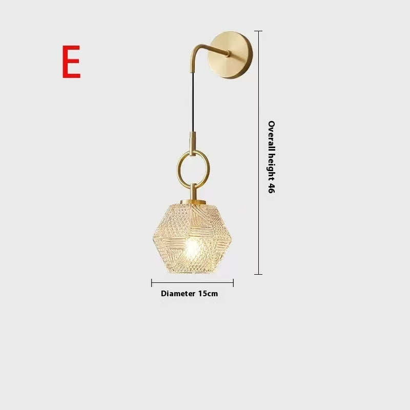 Modern Glass Chandelier Creative Restaurant Bar Simple Pendant Light Fixture Home Decor Lighting